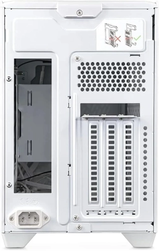 Корпус Cooler Master MasterBox NR200P V2 белый без БП miniITX 1x92mm 4x120mm 2x140mm 2xUSB3.0 audio bott PSU (NR200PV2-WCNN-S00) фото 8