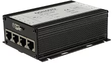 Устройство грозозащиты OSNOVO SP-IP4/1000P Устройство грозозащиты для локальной вычислительной сети на 4 порта (скорость до 1000 Мб/с) с защитой линий PoE (af/at, методы A + B, контакты 1/2, 3/6, 4/5, 7/8) Двухступенчатая з