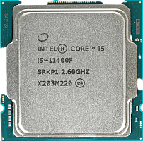 Процессор/ APU LGA1200 Intel Core i5-11400 (Rocket Lake, 6C/ 12T, 2.6/ 4.4GHz, 12MB, 65/ 154W, UHD Graphics 730) OEM (CM8070804497015S)