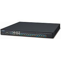 XGS-6350-12X8TR управляемый коммутатор/ Layer 3 12-Port 10G SFP+ + 8-Port 10/ 100/ 1000T Stackable Managed Switch with Dual 100~240V AC Redundant Power