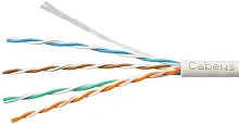 Кабель информационный Cabeus UTP-4P-Cat.5e-SOLID-LSZH-GY-LIGHT-100 кат.5E U/ UTP 4 пары LSZH внутренний 100м серый (2175553) (2175553#MLN)