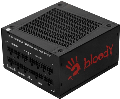 Блок питания Bloody ATX 1000W BD-PS1000G 80+ gold (20+4pin) APFC 140mm fan 12xSATA Cab Manag RTL (BD-PS1000G-M) фото 6