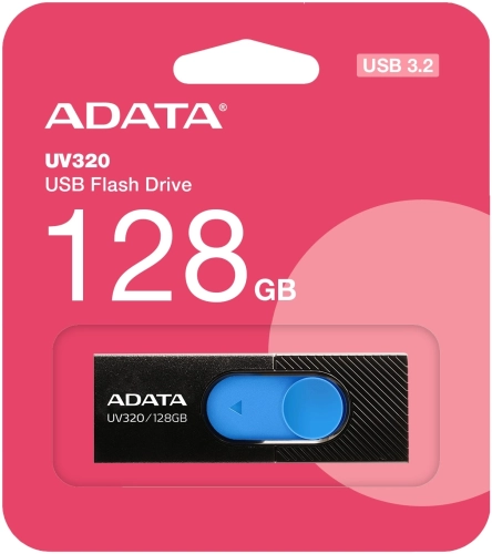 Флэш-накопитель 128GB AUV320-128G-RBKBL BL\BL ADATA фото 4