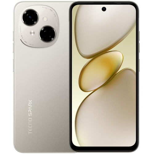 Смартфон Tecno Spark Go 1 64Gb 4Gb золотой моноблок 3G 4G 6.67