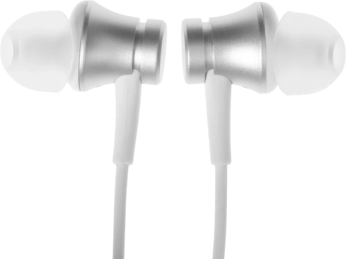 Проводные наушники с микрофоном Xiaomi Mi In-Ear Headphones Basic Silver / Mi Piston Fresh Bloom HSEJ03JY (ZBW4355TY) (522191) (759194)