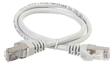 ITK Коммутационный шнур (патч-корд), кат.6 FTP, LSZH, 3м, серый (PC01-C6FL-3M)