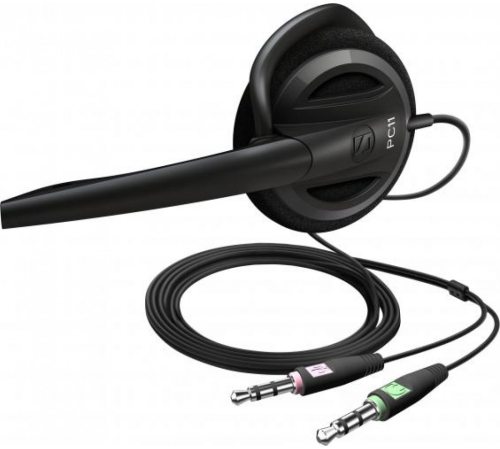 Гарнитура проводная EPOS Sennheiser Headset PC 2 CHAT, mono, 2x3.5mm jack, (504194) фото 3