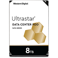 Жесткий диск HDD WD SATA Server 8Tb Ultrastar 7200 6Gb/ s 256MB (HUS728T8TALE6L4)