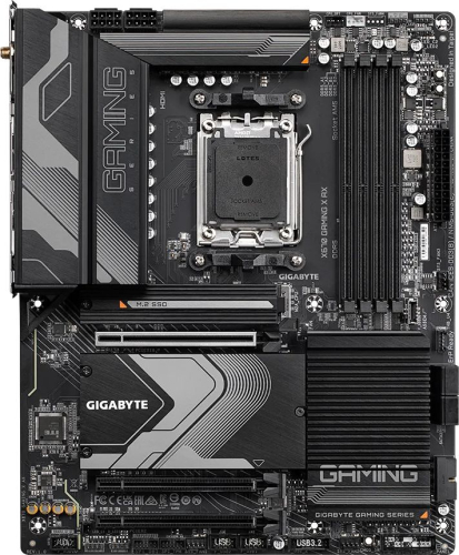 GIGABYTE X670 GAMING X AX, AM5, X670, 4*DDR5, HDMI, 4 SATA 6 Гб/с, M2, Audio, Gb LAN, USB 3.2, USB 2.0, Type C, ATX