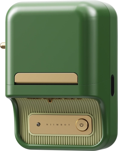 Термопринтер Niimbot B21 Pro 300dpi 60мм/ с/ USB/ BT для печ.этик. салатовый (2146659) (2146659#MLN)