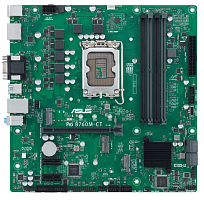 ASUS PRO B760M-CT-CSM, LGA1700, B760, 4*DDR5, 4*SATA, 2*M.2, 2*USB 3.2, 2*USB 2.0, 1*PCIx16, 2*PCIx1, DP+HDMI+VGA, mATX; 90MB1DY0-M0EAYC