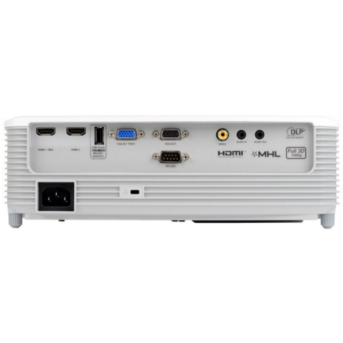 *Проектор Optoma EH400 (DLP, 1080p 1920x1080, 4000Lm, 22000:1, 2xHDMI, MHL, 1x2W speaker, 3D Ready, lamp 10000hrs, WHITE) фото 4