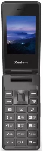 Мобильный телефон XENIUM X600 темно-серый моноблок 1.77