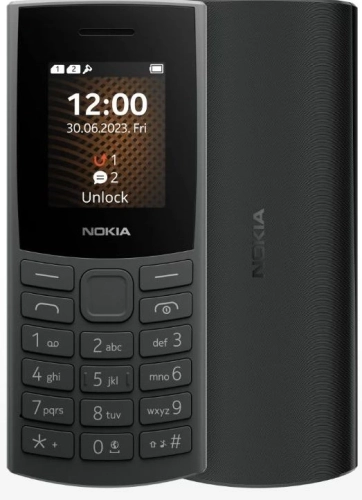 Мобильный телефон Nokia 106 DS TA-1564 черный моноблок 1.8 120x160 Series 30+ GSM900/ 1800 GSM1900 (1GF019BPA2C03)