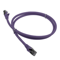 Патч-корд LANMASTER LSZH SFTP кат.6A, 1.5 м, фиолетовый (LAN-PC45/S6A-1.5-VI)