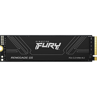 Твердотельный накопитель/ Kingston SSD Fury Renegade, 2048GB, M.2(22x80mm), NVMe, PCIe 5.0 x4, 3D TLC, R/ W 14700/ 14000MB/ s, IOPs 2 200 000/ 2 200 000, TBW 2000, DWPD 0.5 (12 мес) (SFYR2S/2T0)