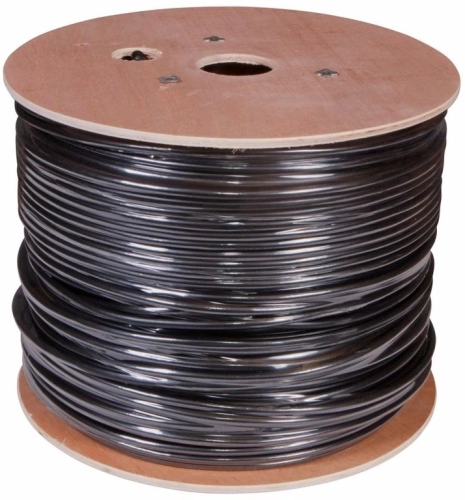 Кабель информационный PROconnect 01-0154 кат.5E F/ UTP 4X2X24AWG PE внешний 305м черный