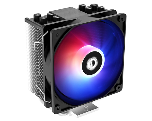 Кулер для процессора ID-COOLING SE-214-XT ZF WHITE LGA1700/ 1200/ 115X/ AM5/ AM4 (16шт/ кор, TDP 180W, PWM, 4 тепл.трубки прямого контакта, FAN 120mm, Addressable RGB LED, белый) RET