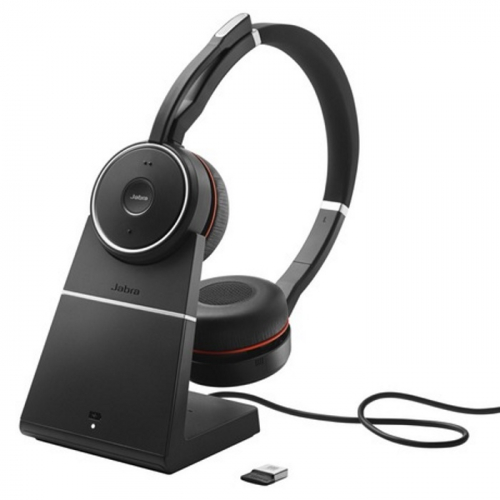 Гарнитура беспроводная/ Jabra Evolve 75 Stereo MS incl. Link 370