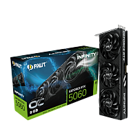 Видеокарта PALIT RTX5060 INFINITY 3 OC 8GB GDDR7 128bit 3-DP HDMI (NE75060T19P1-GB2063S)