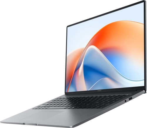 Ноутбук Honor MagicBook X16 Plus 2025 BornB-5651F Core 5 220H 16Gb SSD512Gb Intel Iris Xe graphics 16 IPS FHD+ (1920x1200) Windows 11 Home grey space WiFi BT Cam (5301ALVX) фото 4