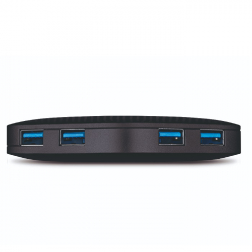 Разветвитель USB 3.0 TP-Link UH400 4 портный черный фото 2