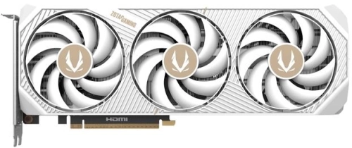 Видеокарта Zotac PCI-E 4.0 RTX 5070 AMP WHITE ED NVIDIA GeForce RTX 5070 12Gb 192bit GDDR7 2587/ 28000 HDMIx1 DPx3 HDCP Ret (ZT-B50700FQ-10P)