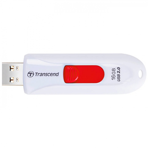 Флеш накопитель Transcend JetFlash 590 USB 2.0 16 Гб белый (TS16GJF590W) фото 2