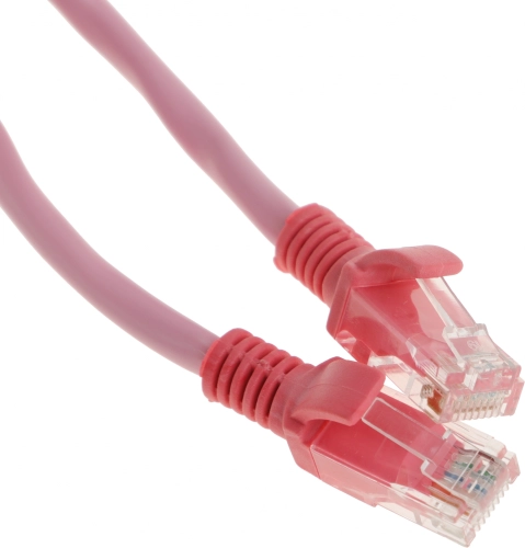 Патч-корд Premier PP12-2M/ RO 1000Гбит/ с UTP 4 пары cat5E CCA molded 2м розовый RJ-45 (m)-RJ-45 (m) (PP12-2M/RO)