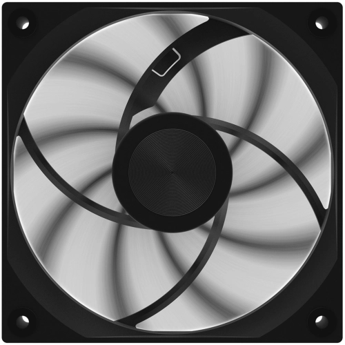 Вентилятор для корпуса Bloody CF-13 120х120x25 черный 4-pin 35дБ (CF-13-120-BK) Ret фото 2