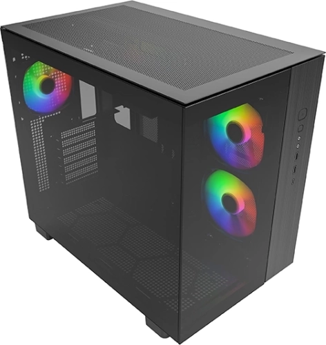 Корпус Montech King 65 PRO черный без БП ATX 8x120mm 6x140mm 2xUSB3.0 audio bott PSU (KING 65 B PRO)