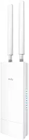 Точка доступа/ AC1200 WiFi Outdoor Access Point, Repeater, 867Mbps at 5GHz + 300Mbps at 2.4GHz, 1 x 100Mbps RJ45, 2 Detachable Antennas, 24V passive PoE, IP65 Waterproof, lightning protection, passive PoE adapter included, (AP1200 OUTDOOR)