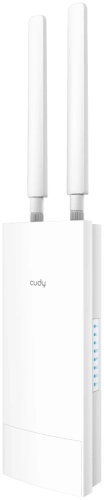 Точка доступа/ AC1200 WiFi Outdoor Access Point, Repeater, 867Mbps at 5GHz + 300Mbps at 2.4GHz, 1 x 100Mbps RJ45, 2 Detachable Antennas, 24V passive PoE, IP65 Waterproof, lightning protection, passive PoE adapter included, (AP1200 OUTDOOR)