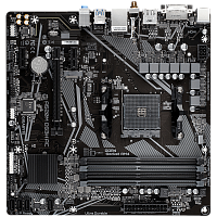 Материнская плата Gigabyte A520M DS3H AC Soc-AM4 AMD A520 4xDDR4 mATX AC`97 8ch(7.1) GbLAN RAID+HDMI+DP