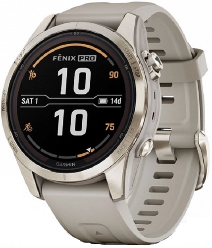Смарт-часы Garmin Fenix 7S Pro 30.4мм 1.2
