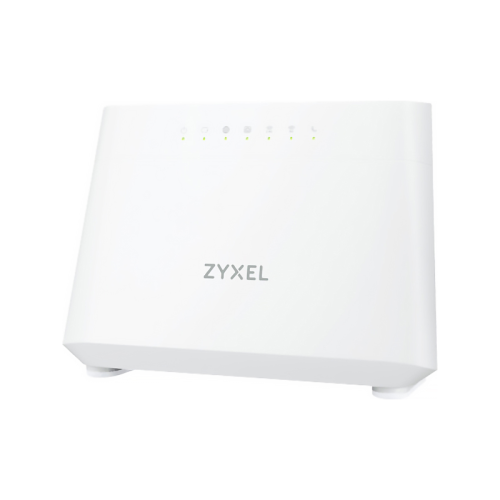 Маршрутизатор/ Zyxel EX3300-T0 Gigabit Wi-Fi router, AX1800, Wi-Fi 6, MU-MIMO, EasyMesh, 802.11a/b/g/n/ac/ax (600+1200 Mbps), 1xWAN GE, 4xLAN GE, 1xUSB2.0 (no PPTP/L2TP support)
