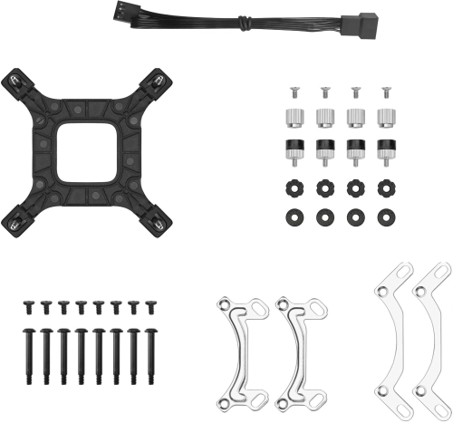 Система водяного охлаждения Deepcool LE240 V2 Zero ARGB Soc-AM5/AM4/1200/1700/1851 черный 4-pin 28.2-31.6dB Al 220W 1266gr Ret (R-LE240ZERO-BKLNMD-G-1) фото 5