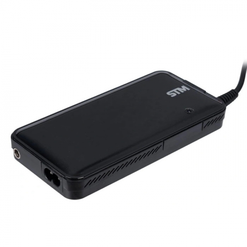 Адаптер питания STM DLU90 универсальный для ноутбуков NB Adapter 90W, EU AC power cord/ Car Cigaratte Plug, USB(2.1A)