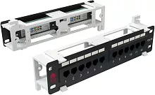 Патч-панель Sysmatrix PP WL01U.S125EU.N 10" 1U 12xRJ45 кат.5E