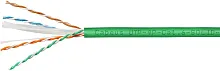 Кабель информационный Cabeus UTP-4P-CAT.6-SOLID-LSLTX-GN кат.6 U/UTP 4 пары PVC внутренний 305м зеленый