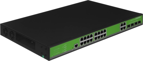 Коммутатор Digma DSW716G-4C-R (L2+) 16x1Гбит/с 4xКомбо(1000BASE-T/SFP) управляемый фото 2