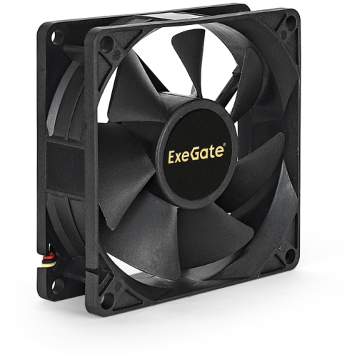 Exegate EX283382RUS Вентилятор ExeGate ExtraPower EP08025SM, 80x80x25 мм, Sleeve bearing (подшипник скольжения), Molex, 2400RPM, 25dBA фото 2