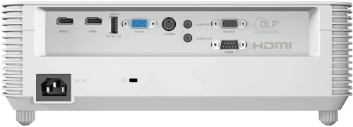 Проектор INFOCUS IN0026ST DLP, WXGA, 3800 lm, 30 000:1, 0.52:1, 2xHDMI 1.4, VGA in/out, S-Video, 3.5mm in/out, USB-A, RS-232, лампа 15 000ч.(ECO mode), 10W, 27дБ, 2,9 кг, БЕЛЫЙ, замена IN116BBST, SP226ST фото 3