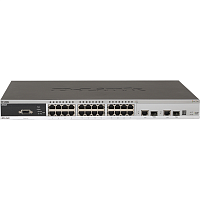 Коммутатор/ DES-3528_RFB/ A4 Refurbished unit, clean, fully tested, well-packed. 24-Port 10/ 100Mbps + 2 Combo Copper/ SFP + 2 1000 Mbps Copper L2+ Flow control, VLAN, Port Trunk, SNMP, RMON Management F (DES-3528_RFB/ A5) (DES-3528_RFB/A5)