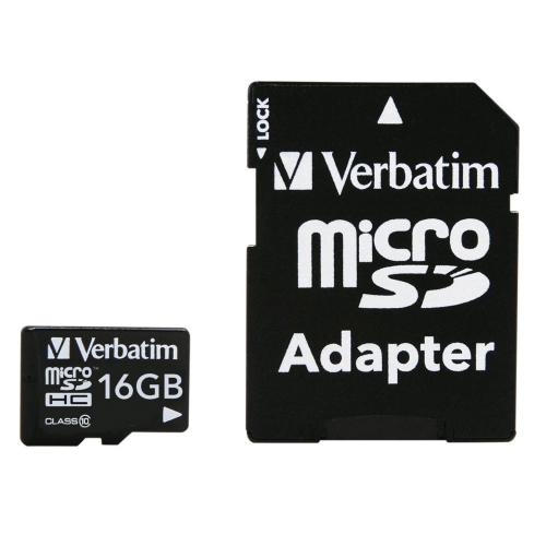 USB Flash карта Verbatim microSDXC 16 Гб (044082)