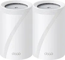 Бесшовный Mesh роутер TP-Link Deco BE65 Pro (DECO BE65 PRO(2-PACK)) BE9300 100/1000/2500/5000BASE-T белый (упак.:2шт)