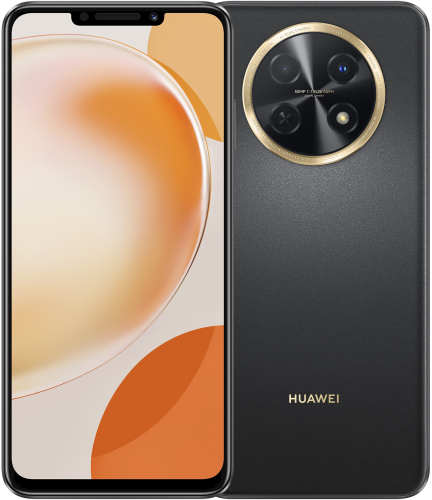 Смартфон Huawei STG-LX1 Nova Y91 128Gb 8Gb сияющий черный моноблок 3G 4G 2Sim 6.95