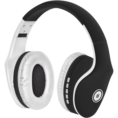 Defender Беспроводная гарнитура FreeMotion B525 черный+белый, Bluetooth (63525)