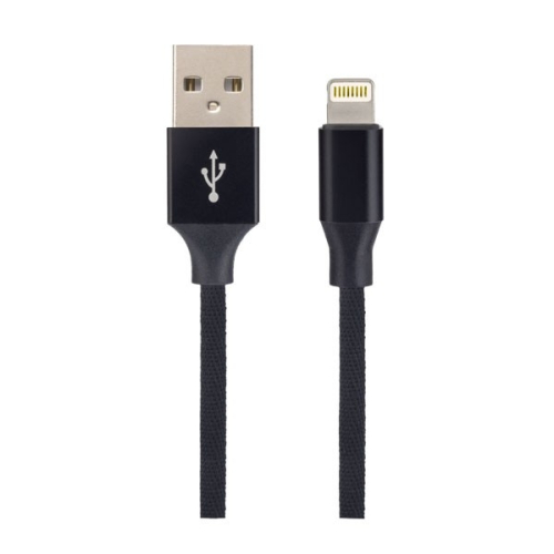 PERFEO Кабель для iPhone, USB - 8 PIN (Lightning), черный, длина 2 м., бокс (I4317)