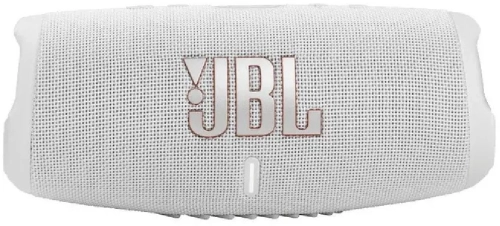 JBL Портативная акустика Charge 5, Bluetooth, 40 Вт, IP67, белый. (JBLCHARGE5WHT)